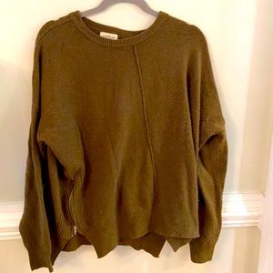 Cavalini brown green sweater
